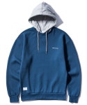 그루브라임(GROOVE RHYME) 2016 HOOD LAYERED SWEATSHIRTS (NAVY BLUE) [GH004E43NY] - 69,000 | 무신사 스토어