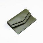 포안(POANE) DOUBLE CARD WALLET_KHAKI - 35,000 | 무신사 스토어