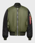 알파 인더스트리(ALPHA INDUSTRIES) MA-1 바시티 Sage Black - 76,400 | 무신사 스토어