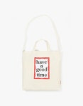 해브 어 굿 타임(HAVE A GOOD TIME) 2 Way Tote Bag - Natural - 17,500 | 우신사 스토어