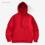 레이쿠(REIKU) [레이쿠] reiku original c007 hoodie-k red 기모 후드티 - 65,000 | 무신사 스토어