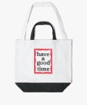 해브 어 굿 타임(HAVE A GOOD TIME) 2-Way Tote Bag - Black - 사이즈 & 후기 | 무신사