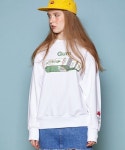 구김스 컴퍼니(GOOGIMS COMPANY) 하와이언마트 H1104_WH 츄잉 맨투맨 티셔츠 (G17SMMT302) - 69,000 | 무신사 스토어