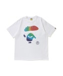 레인보우베이프동대 | 베이프(BAPE) 글래스 비즈 레인보우 에이프 페이스 티 - 사이즈 & 후기 | 무신사