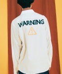 오버플로우(OVERFLOW) WARNING MD SHIRTS - 사이즈 & 후기 | 무신사