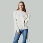 저스트인스타일(JUST IN STYLE) Cashmere Knit Top 캐쉬미어 니트 탑 (2color) - 219,800 | 무신사 스토어