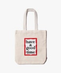 해브 어 굿 타임(HAVE A GOOD TIME) Frame Tote Bag - Natural - 19,000 | 무신사 스토어