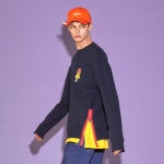 제너럴아이디어(GENERALIDEA) S8A05016 - CHARACTER SWEATSHIRT [NAVY] - 사이즈 & 후기 | 무신사