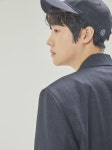 에프터글로우(AFTERGLOW) CHECK LETTERING BALLCAP NAVY - 35,000 | 무신사 스토어