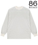 86로드(86ROAD) 2809 Stripe t-shirt(Gray) - 사이즈 & 후기 | 무신사