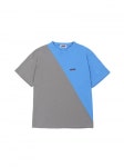 로이터(LOITER) Two-Colored Tee (BLUE) - 사이즈 & 후기 | 무신사