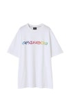 제이앤제이인터내셔널(JAJ INTERNATIONAL) RAINBOW LOGO TEE WHITE - 75,000 | 무신사 스토어