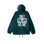 오베이(OBEY) 후드 코치자켓 No One (126251559-DTL) - 사이즈 & 후기 | 무신사