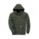 칼하트(CARHARTT) 미드웨이트 후드짚업 모스 / K122-MOSS - 79,900원 | 무신사 스토어