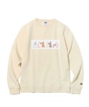 프룻오브더룸(FRUIT OF THE LOOM) [퍼엉 X 프룻오브더룸] CREWNECK IVORY - 사이즈 & 후기 | 무신사