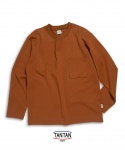 탄탄(TANTAN) 헤비 포켓 긴팔 티 - 브라운 - 21,000 | 무신사 스토어
