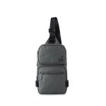 캉골(KANGOL) Tass Sling Bag 1246 GREY - 사이즈 & 후기 | 무신사