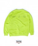 탄탄(TANTAN) 톤업 스웨트셔츠(레터링ver) - 라임 - 49,000 | 무신사 스토어