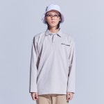 왓해픈(WHATHAPPEN) CROSS LOGO COLLAR T-SHIRTS (BEIGE) - 사이즈 & 후기 | 무신사