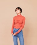 더 베리 띵(THE VERY THING) T/wave shirring point t-shirt_PK - 35,000 | 무신사 스토어