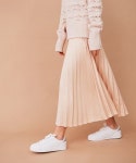 더 베리 띵(THE VERY THING) T/pearl pleats skirt_PK - 사이즈 & 후기 | 무신사