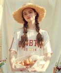메인부스(MAINBOOTH) 9S MNBTH T-shirt(LIGHT BEIGE) - 사이즈 & 후기 | 무신사