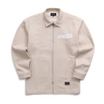 오버캐스트(OVERCAST) OVCWORKS Zip-Up Jacket (Ecru) - 178,000 | 무신사 스토어