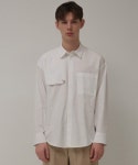 뮤게(MUGUET) TRENCH SHIRTS (WHITE) - 139,000원 | 무신사 스토어