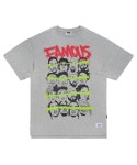 스티그마(STIGMA) FAMOUS OVERSIZED T-SHIRTS GREY - 48,000 | 무신사 스토어