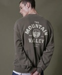 트래블(TRAVEL) 마운틴 밸리 피그먼트 스웨트셔츠 카키 - 사이즈 & 후기 | 무신사