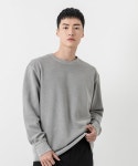 에이치제이인포테크(HJ INFO TECH) | 해즈(HAZ) 에이치테크 피그먼트 스웨트셔츠 L/GREY - 사이즈 & 후기 | 무신사