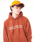 아임낫어휴먼비잉(I AM NOT A HUMAN BEING) BASIC LOGO HOODIE - BROWN - 19,000 | 무신사 스토어