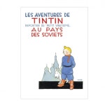 땡땡샵(TINTIN SHOP) 땡땡 포스터 - 소비에트 (흑백) - 29,000 | 무신사 스토어