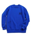 그로스인벤토리(GROSSINVENTORY) NY DOODLE CREWNECK (BLUE) - 34,800원 | 무신사 스토어
