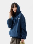 캠프사이드(CAMPSIDE) MOUNTAIN WAVE SIGNATURE OVERFIT HOODIE [NAVY] CHT201 - 54,800원 | 무신사 스토어