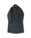 셔터(SHIRTER) BALMACAAN LONG COAT (DARK BLUE) - 498,000 | 무신사 스토어