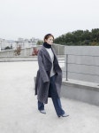 더 스튜디오 케이(THE STUDIO K) 19FW 2ND 체크 테일러드 핸드메이드 코트_네이비 - 사이즈 & 후기 | 무신사