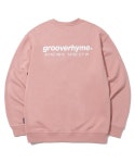 그루브라임(GROOVE RHYME) NYC LOCATION SWEATSHIRT (PINK) [LRSFCTM302M] - 사이즈 & 후기 | 무신사