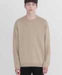 드로우핏(DRAW FIT) 소프 울 미니멀 라운드 니트 [BEIGE] - 48,100 | 무신사 스토어