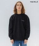 더마일(THEMILE) 엠엘 오리지널 크루넥 스웨트 [블랙] - 34,300원 | 무신사 스토어
