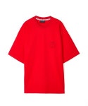 리버스 서울(REVERSE SEOUL) OVERSIZE R2 LOGO T-SHIRTS [RED] - 31,200원 | 무신사 스토어