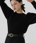 언더컨트롤 스튜디오(UNDERCONTROL STUDIO) OVAL BELT / LEATHER / BLACK - 사이즈 & 후기 | 무신사