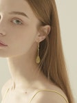 비베(ViVe) Green Flow Drop Earring - 35,000 | 무신사 스토어