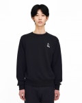 마스테프(MASTEF) MASTEF Black Essential Crewneck - 54,400원 | 무신사 스토어