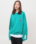 플리즈플리즈미(PLEASE PLEASE ME) ppm crop sweatshirt_Green - 47,200원 | 무신사 스토어