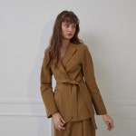 스튜디오 지(STUDIO.G) FINE JACKET_BEIGE - 225,000 | 우신사 스토어