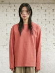 하이드아웃(HIDEOUT) LOGO BASIC T-SHIRT (brick)_HHTBS20111BRI - 27,300 | 무신사 스토어
