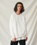 굿데이(GOO:DAY) GDY303-OVERSIZE RAGLAN SWEAT SHIRT_WHITE - 19,000 | 무신사 스토어