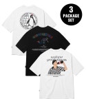 그루브라임(GROOVE RHYME) [패키지] ANNIVERSARY 3PACK T-SHIRTS EDITION - 39,000 | 무신사 스토어
