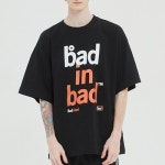 배드인배드(BADINBAD) BOLD LOGO TEE_BLACK - 사이즈 & 후기 | 무신사
